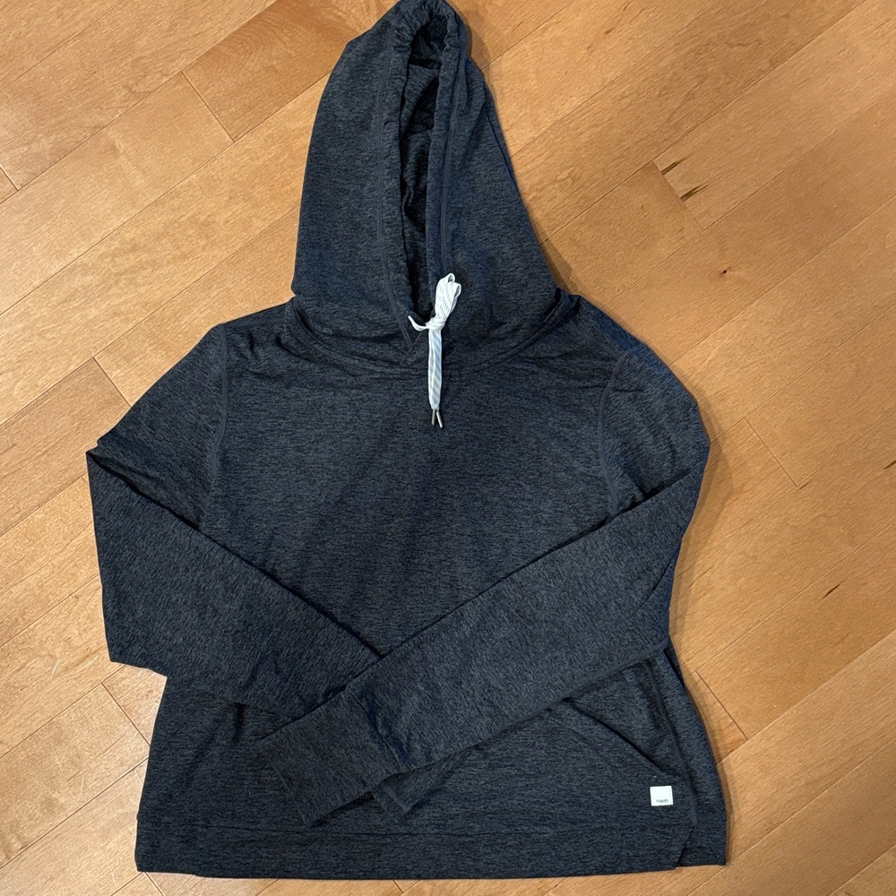 Vuori Charcoal Heather Hoodie